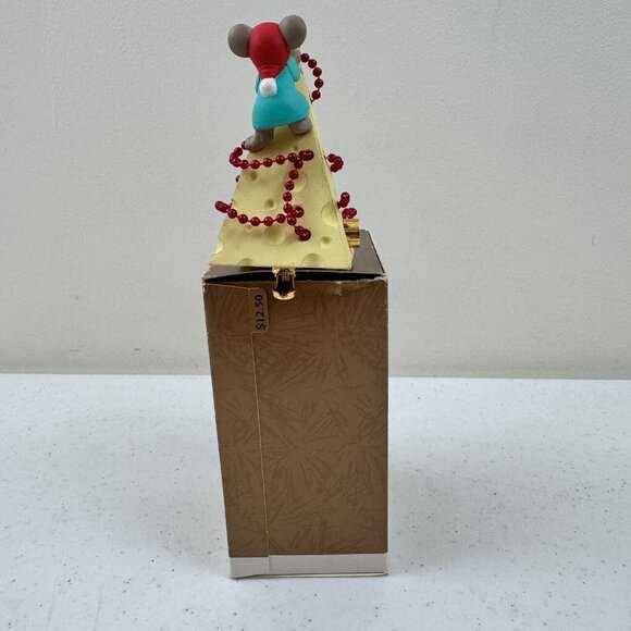 VTG Hallmark Ornament Magic "Chris Mouse Tree" Lights 1995 11th In Series W/Box - Picture 3 of 9